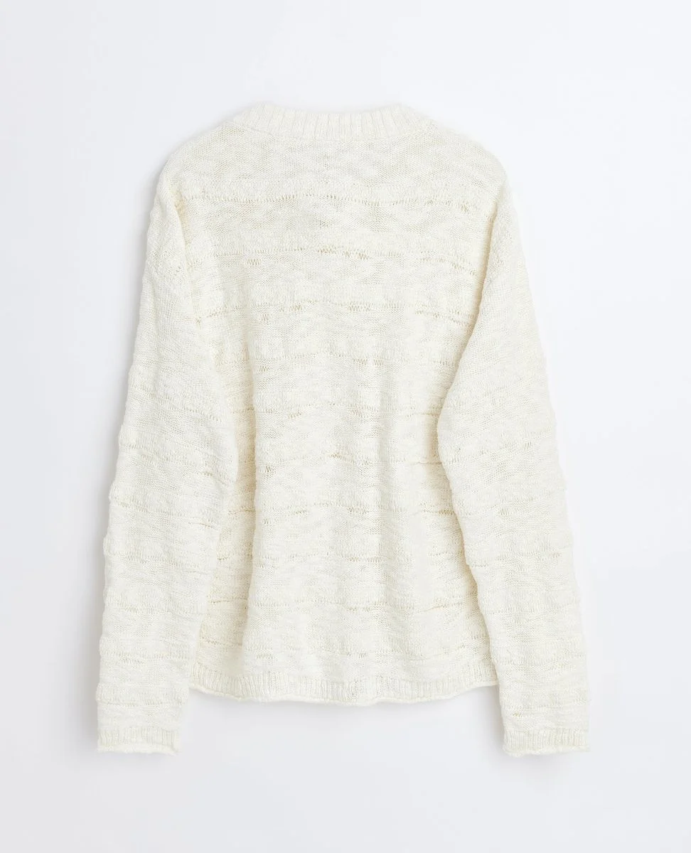 Sunflower REPAIR KNIT Off White SS24