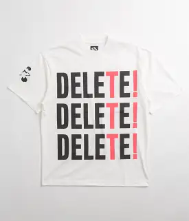 The Trilogy Tapes Delete T-Shirt - White