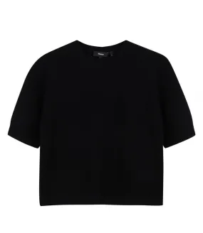 THEORYCROP TEE CASHMERE