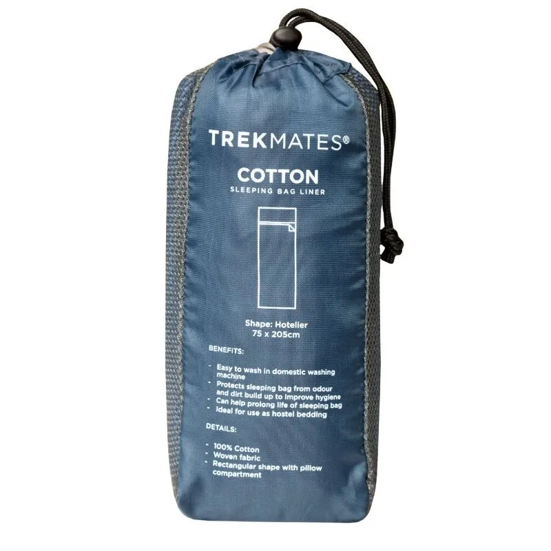 Trekmates  Hotelier Polycotton Sleeping Bag Liner - Sacco a pelo da viaggio