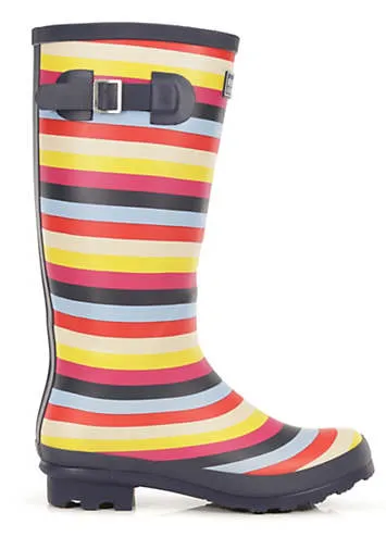 Women’s Fairweather II Multicoloured Stripe Wellies by Regatta | Look Again