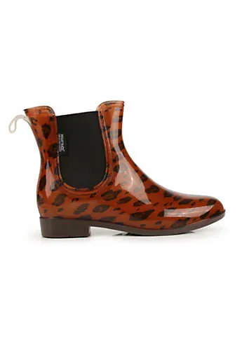 Women’s Harriett Animal Print Short Wellies by Regatta | Look Again