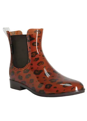 Women’s Harriett Animal Print Short Wellies by Regatta | Look Again